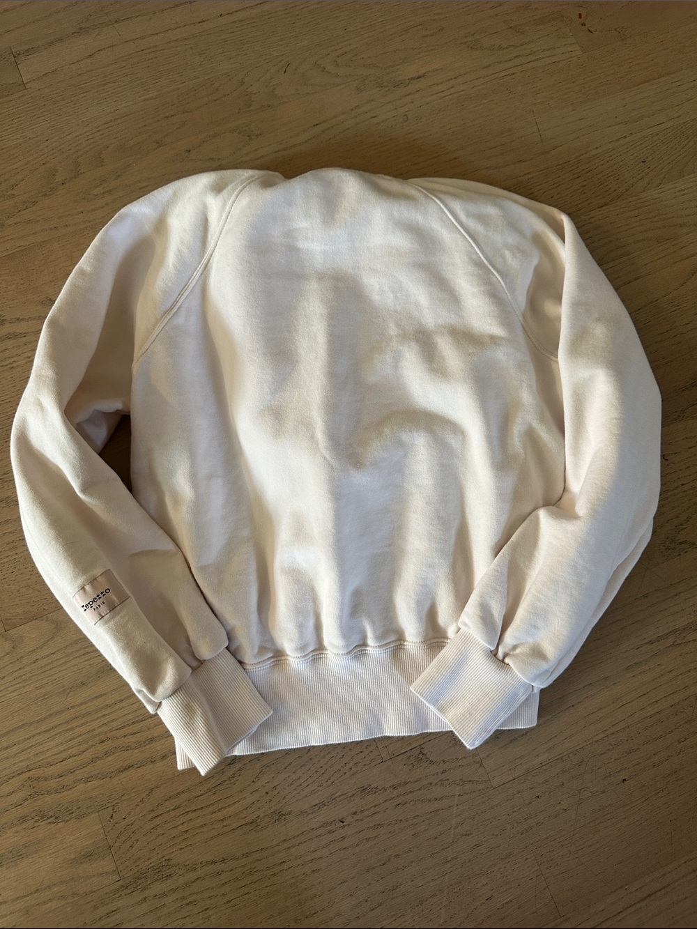 Repetto light pink Hoodie Sweatshirt with Pink Lining - Picture 5 of 6